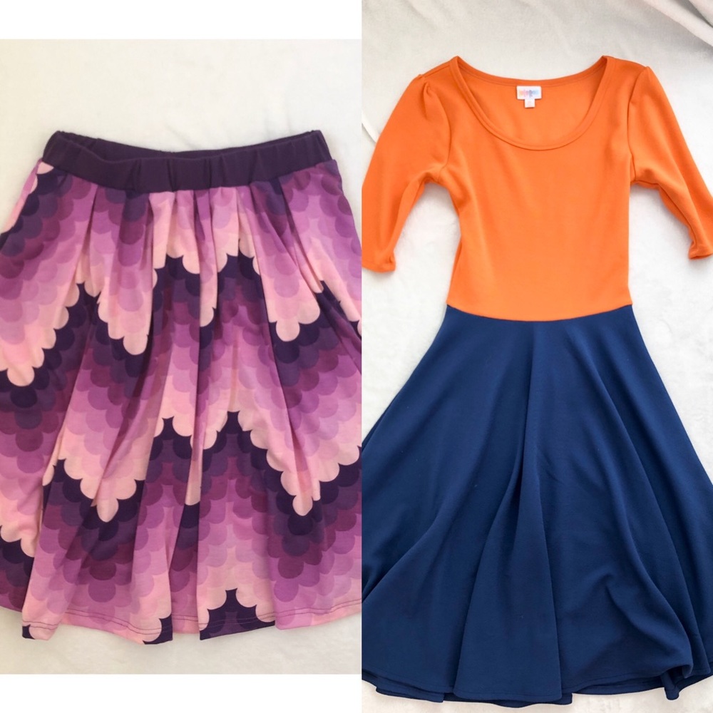 LuLaRoe skirt & dress XS